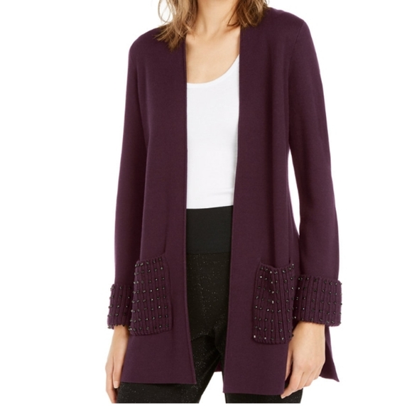 Alfani Womens Rhinestone Embellished 